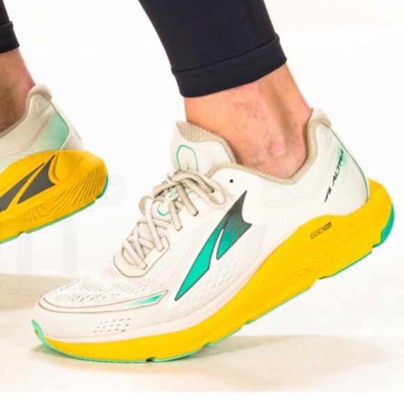Altra Other - Altra Paradigm 6 Men's Shoes in White and Yellow